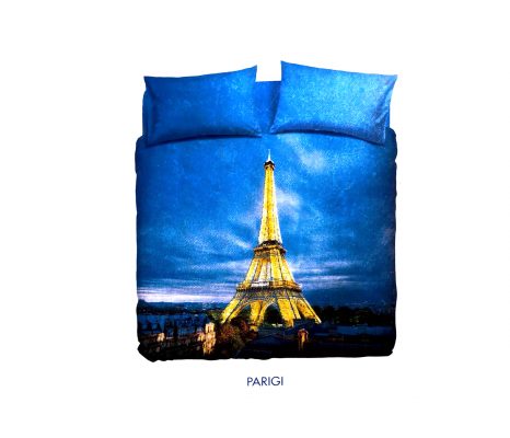 Funda nórdica París de bassetti para cama de 90 cm de 3 piezas 100% algodón Alta calidad a bajo precio juvenil